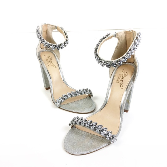 Jewel Badgley Mischka Shoes Jewel Badgley Mischka Silver Glitter